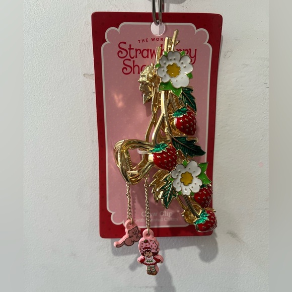 The World of Strawberry Shortcake Floral & Strawberry Clawclip main image 4